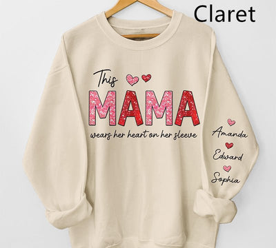 Fashion DIY Women's Mother's Day Sweater