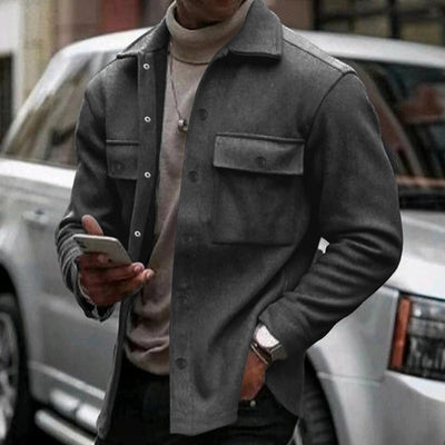 Men's Casual And Fashionable Slim Fit Jacket